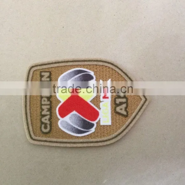 Factory Direct Garment Usage Flock Type Clothing Patches T-shirt Sticker Label Patch photo-2