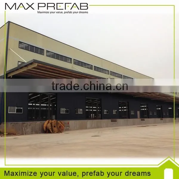 Facotry Two Story Steel Structure Warehouse for Sale photo-3