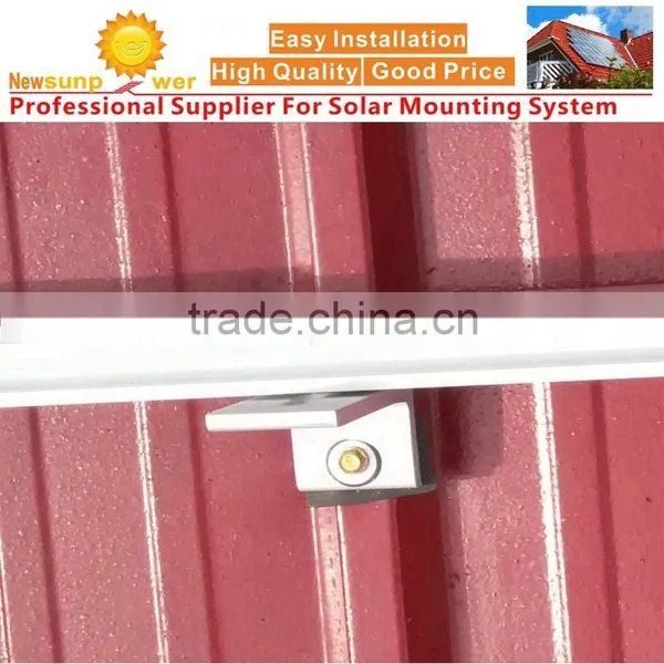 Aluminum L Bracket,L-Feet,metal Deck Roof Installation photo-2