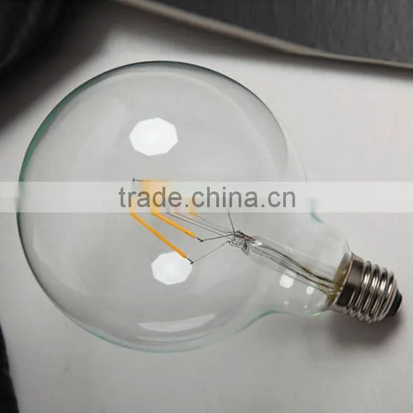 High Lumen Efficiency Full Glass Cover E27 Led Filament Bulb photo-3