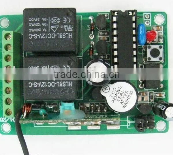 Garage door opener,garage door control board, garage door control logic board opener