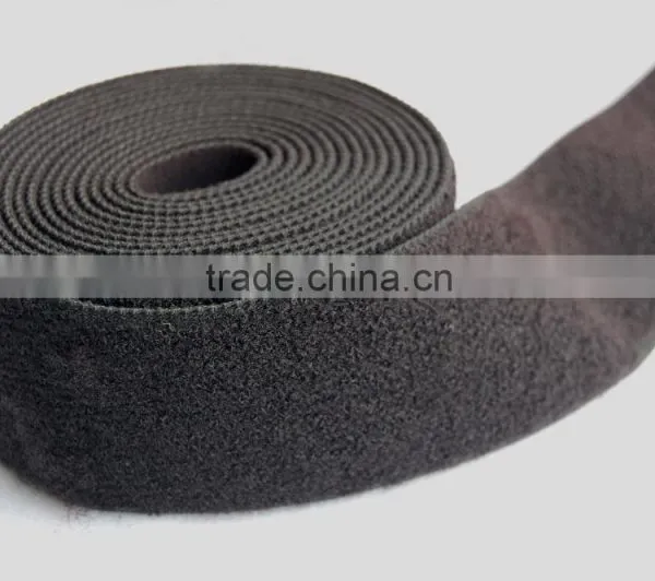 Custom Adjustable Elastic Hook and Loop Straps, Logo Printed Elastic Hook and Loop Tape photo-6