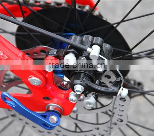 26-inch Folding Mountain Bike 21 Speed Dual Disc Brakes Student Bike photo-6