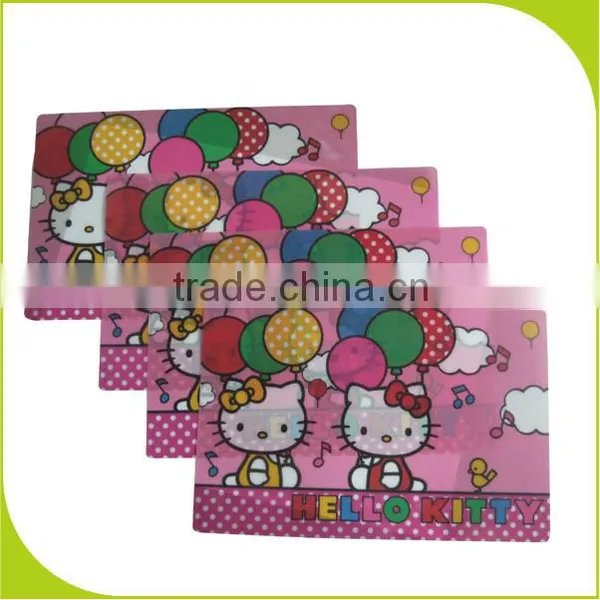 pp Custom 3D Cartoon Design Printed Placemat