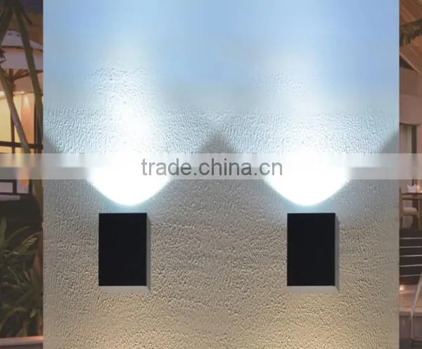 W-003471 1*6W COB LED IP54 Aluminum Outdoor Modern Wall Mounted Light,up Down Wall Lamps photo-2
