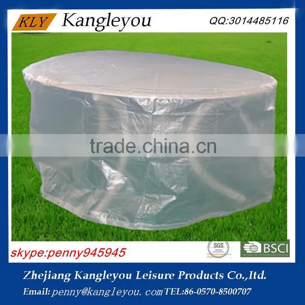 Outdoor Dustproof Plastic Table Cover photo-4
