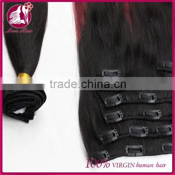 Top Quality Clip in Human Hair Extensions Hot Clip in Human Hair Extension Virgin Clip in Hair Extensions for Women photo-5