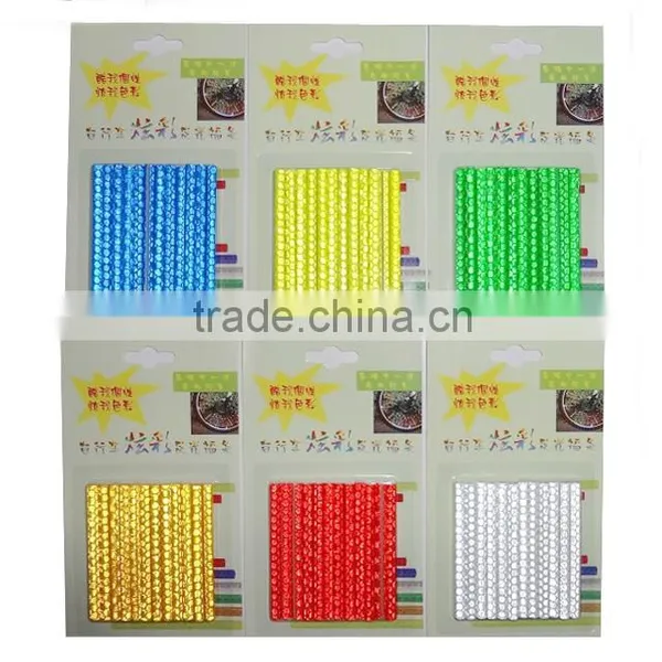 Bicycle Wheel Spoke Reflector /Reflective Mount Clip Tube Warning Strip OEM PACKING !!! photo-3