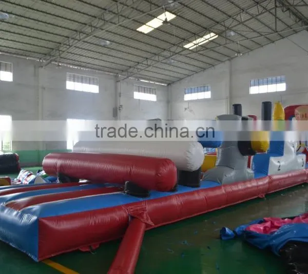 2016 Hot Selling Olympics Water Obstacle Inflatable Obstacle Course for Adult and Kids photo-2