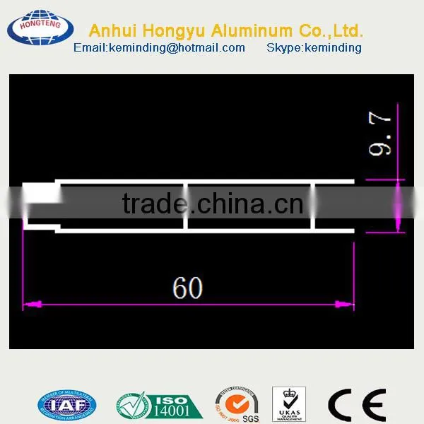 Aluminium Alloy Profiles for Decorative Gusset Plate