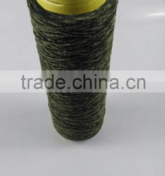 Acrylic Charcoal Chenille Yarn for Knitting Scarf photo-3