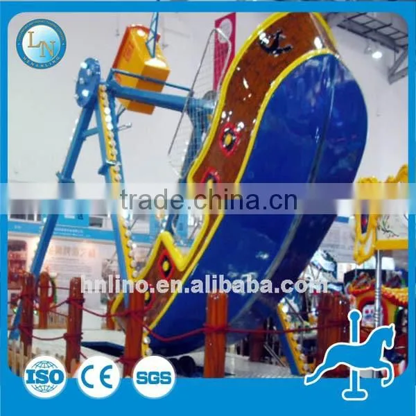 China Supplier Kids Playground Swing Rides Amusement Park Mini Pirate Ship Rides for Sale photo-3