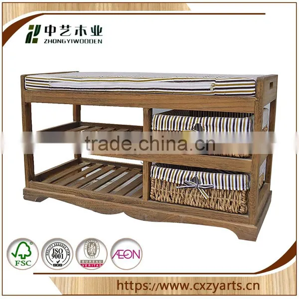 on Sale Accept OEM Rustic Hinging Antique Tiger Hand Carved Wood Furniture photo-6