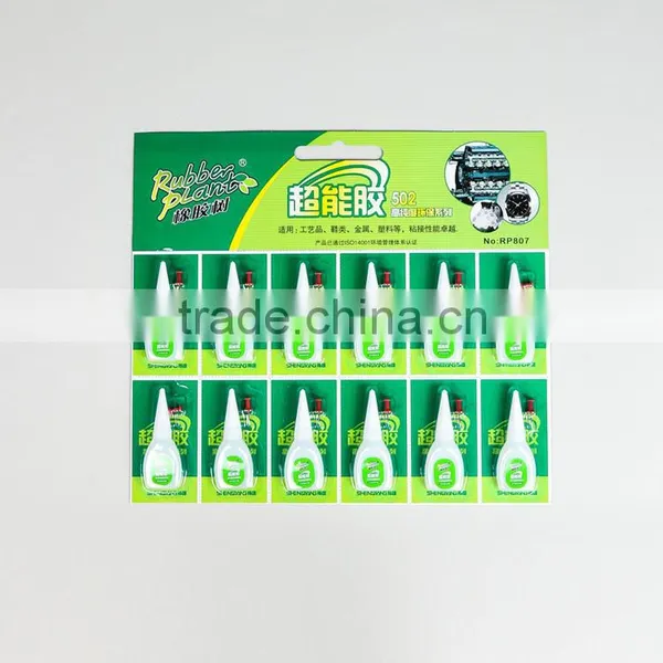 SUPER GLUE FOR SHOES WITH BLISER CARD.Cyanoacrylate Adhesive Super Glue for Shoes photo-2