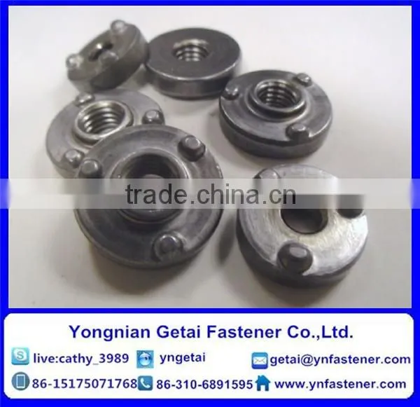 Hot Dip Galvanizing Round Weld Nuts DIN928 Carbon Steel M4 M6 M8 M10 photo-2