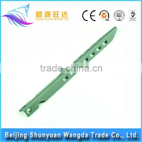 High Quality Sandblasting Titanium Tent Pegs for Tents Camping Outdoor photo-2