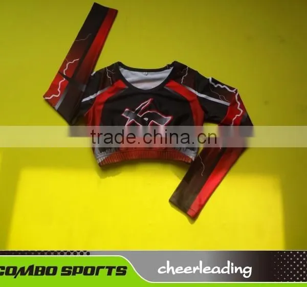 Hot Sexy Girls Cheerleader Costume Uniform All Sublimation Wholesale for Adult photo-2