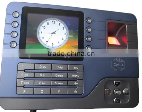 3.5 Inch TFT USB Biometric Time Recording Type Linux Fingerprint Time Attendance photo-4