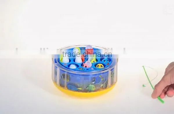 Fishing Interactive Game Toy for Kids,B/O Music Fishing Toy Game photo-3