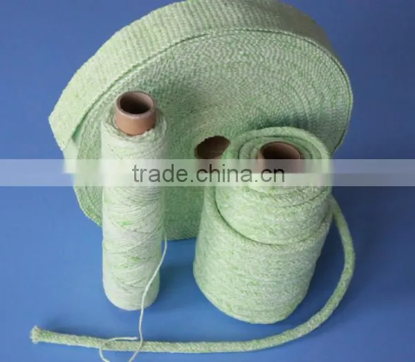 Bio-soluble Fiber Insulating Rope Reinforced With Fiber Glass and Stainless Steel