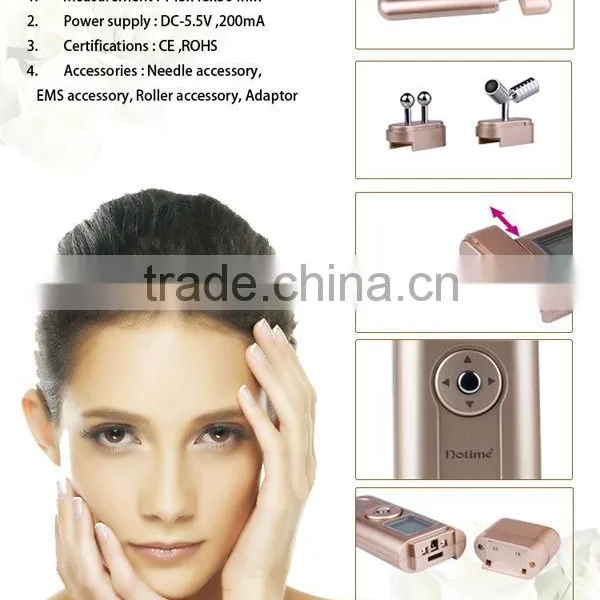 Needle Penetration Micro Current Face Lift Anti Wrinkle Device photo-4