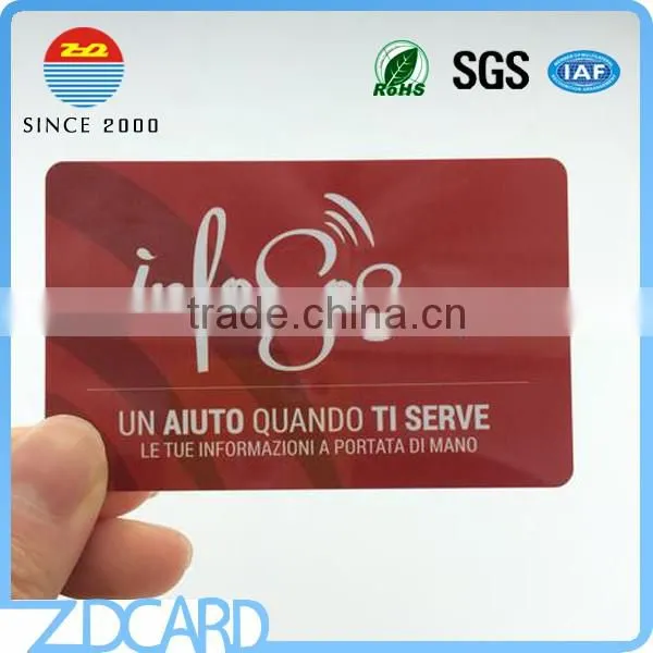 CMYK Printing Matte Plastic Pvc Card Manufaturer photo-4