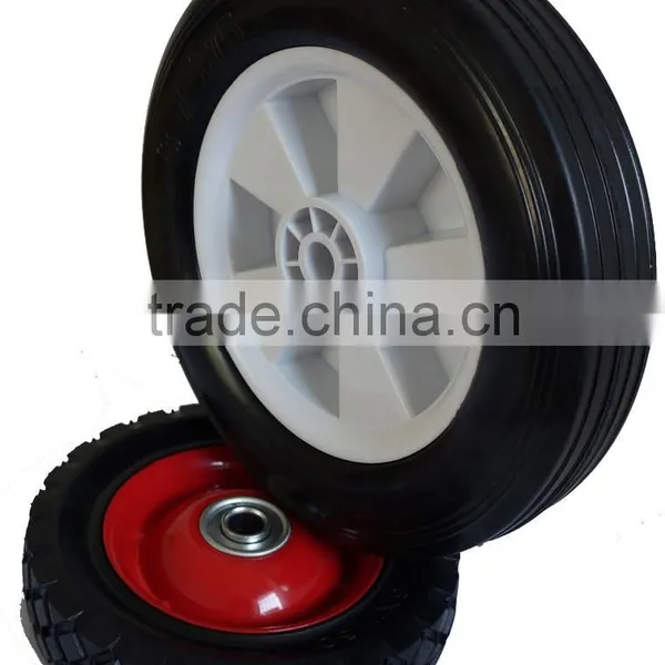 6 Inch Universal Red Steel Wheels photo-3