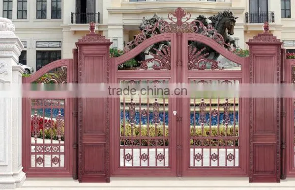 Used Metal Iron Garden Sliding Door Gate Design photo-5
