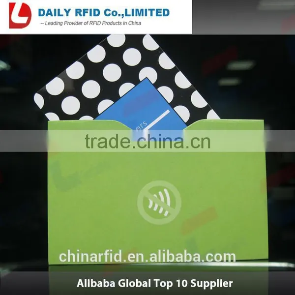 Wholesale Price RFID Card Shield PET Card Wallet With Custom Design photo-2