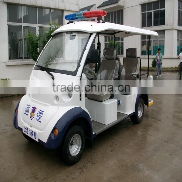 6 Seater Electric Golf Buggy for Police, Mini Electric Buggy, Sightseeing Electric Car photo-5