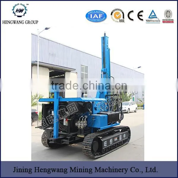 Highway Road Guardrail Beam Post Hydraulic Press Sheet Pile Driver for Sale photo-4