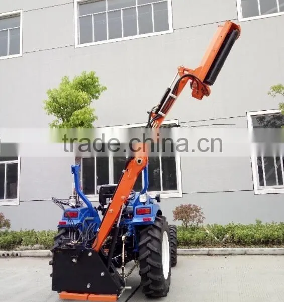 Model Tractor PTO Use Arm Hydraulic Telescopic Side Cutting 1800cm Mower Slasher With CE photo-3