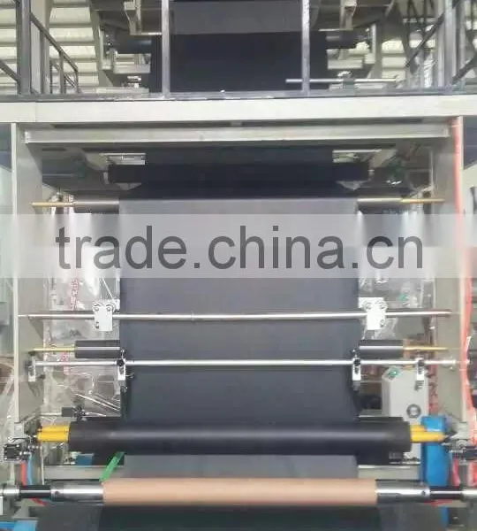 Ldpe Hdpe Three Layer Plastic Film Making Machine photo-6