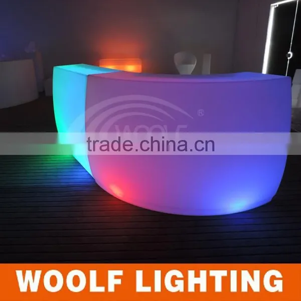Restaurant Club Modern Rechargeable Glow LED Bar Table photo-6