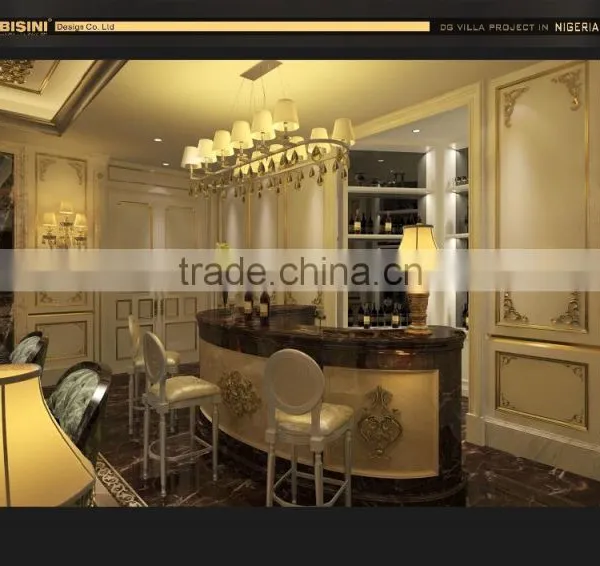 Romantic Luxurious European 3D Interior Rendering Design For Lobby, Design Service With Furnishing photo-6