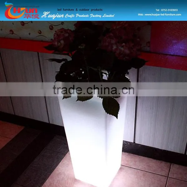 Rechargeable Rectangle Chair LED ChLED Funiture Colorful Changing LED Flower Style Chair / Light/Colorful LED Night Light photo-2