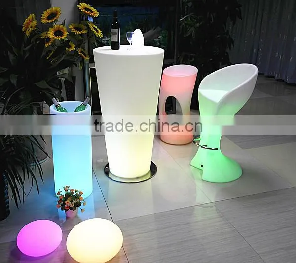 Hot Sale Brighting Party Favor Colorful Led Lighting Cocktail Chair photo-2