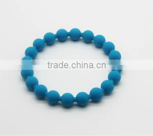 Glow Silicone Bead Bracelet Silicone Bracelet photo-5