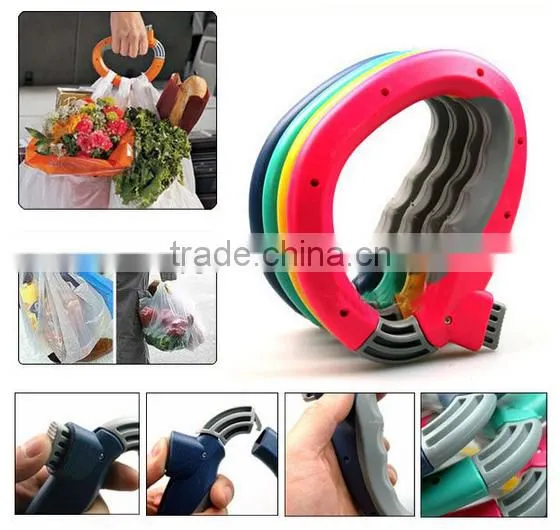 2016 Hot-selling One-trip Grip Grocery Gag Holder Best Presents For Wife/Parent Multifunction High Quality Shopping Good Carrier photo-2