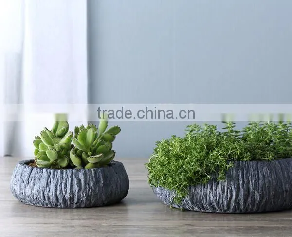 2017 Decorative Flower Pot Glass Outdoor Small Smart Flower Pot photo-3