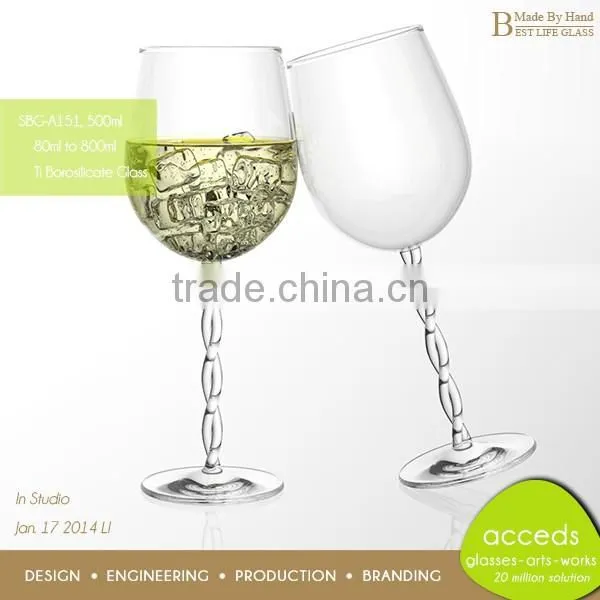 OEM/ODM Handmade Pyrex Thin Drinking Glass photo-2