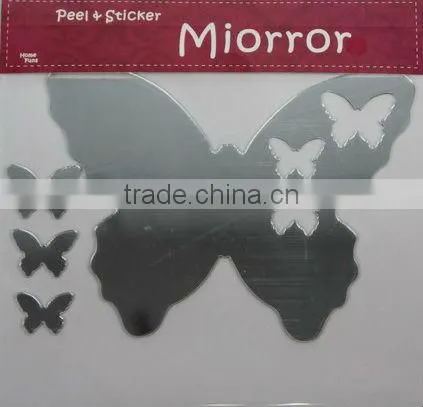 Acrylic Mirror Wall Sticker-Butterfly photo-2