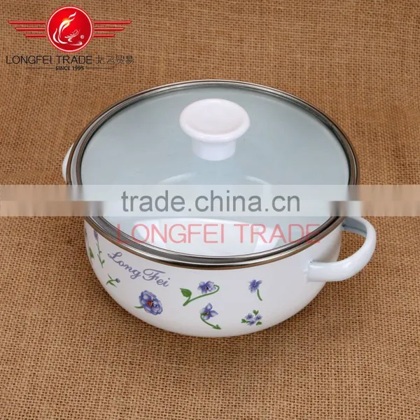 Cheaper Hot Sale 3pcs Enamel Cast Iron Cookware Wholesale photo-4