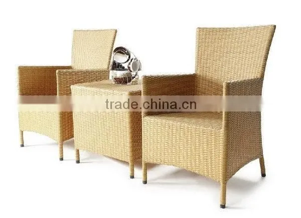 Wicker Coffee Set Rattan Furniture Tea Table Coffee Set photo-3