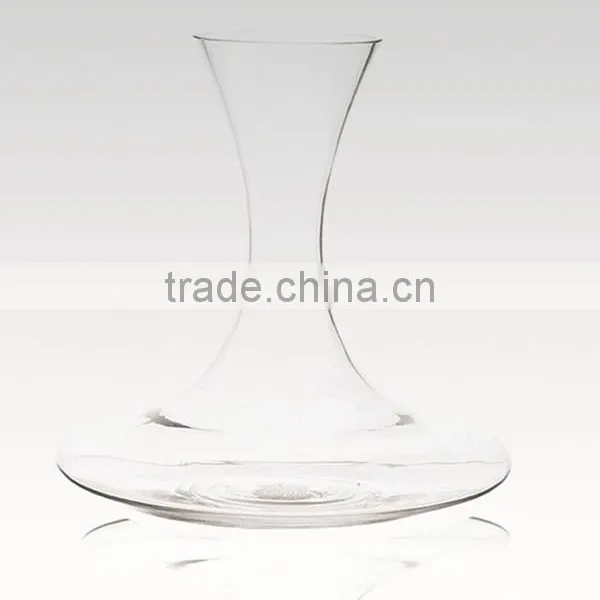 Transparent Highly Popular Shaped Glass Wine Decanter Wine Aerator Decanter