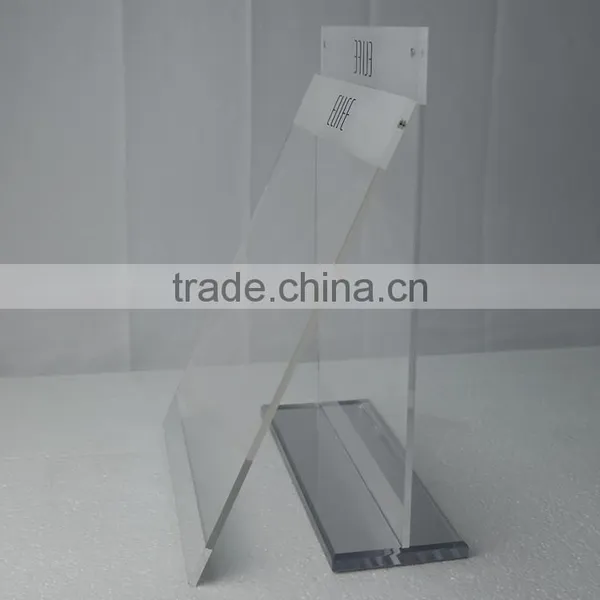 T Shape Acrylic Sign Holder photo-6