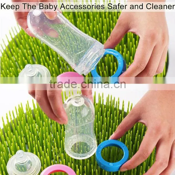 Custom Cheap Baby Bottle Accessories Drying Rack Plastic Grass Drying Rack photo-4