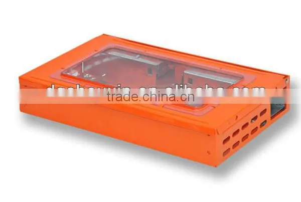 Orange Powder Coating Living Catch Mouse Trap With Clear Window SX-5003CLOR photo-2