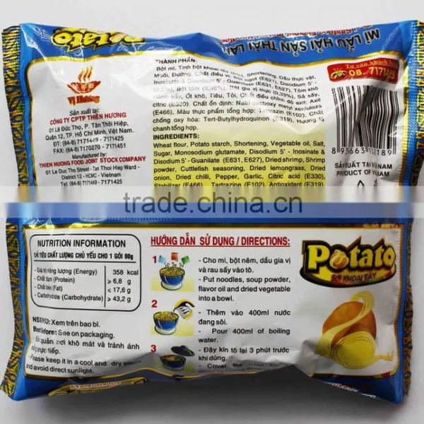 POTATO INSTANT NOODLE VI HUONG BRAND photo-4