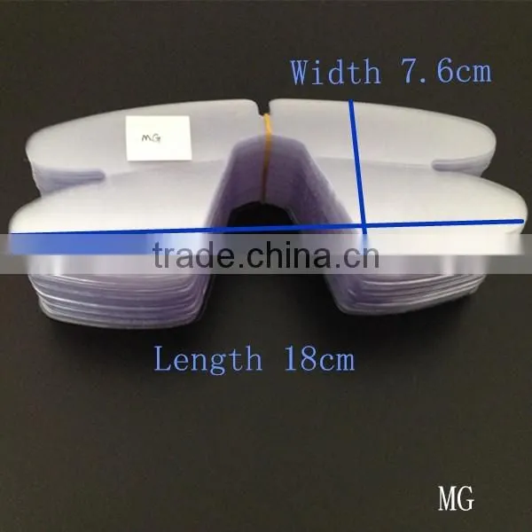 PVC/PET Plastic Collar Butterflies For Shirt Packaging Accessoreis photo-2